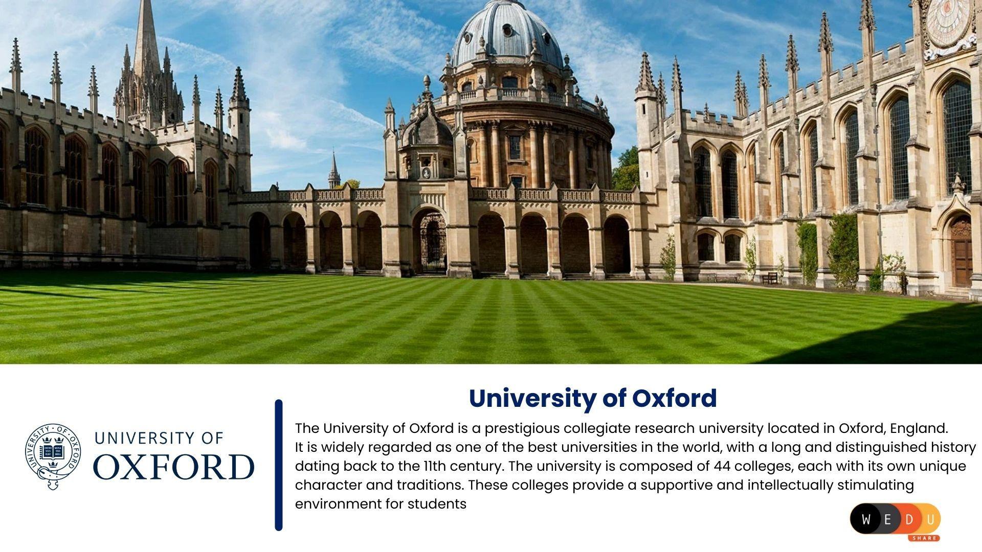 University of Oxford